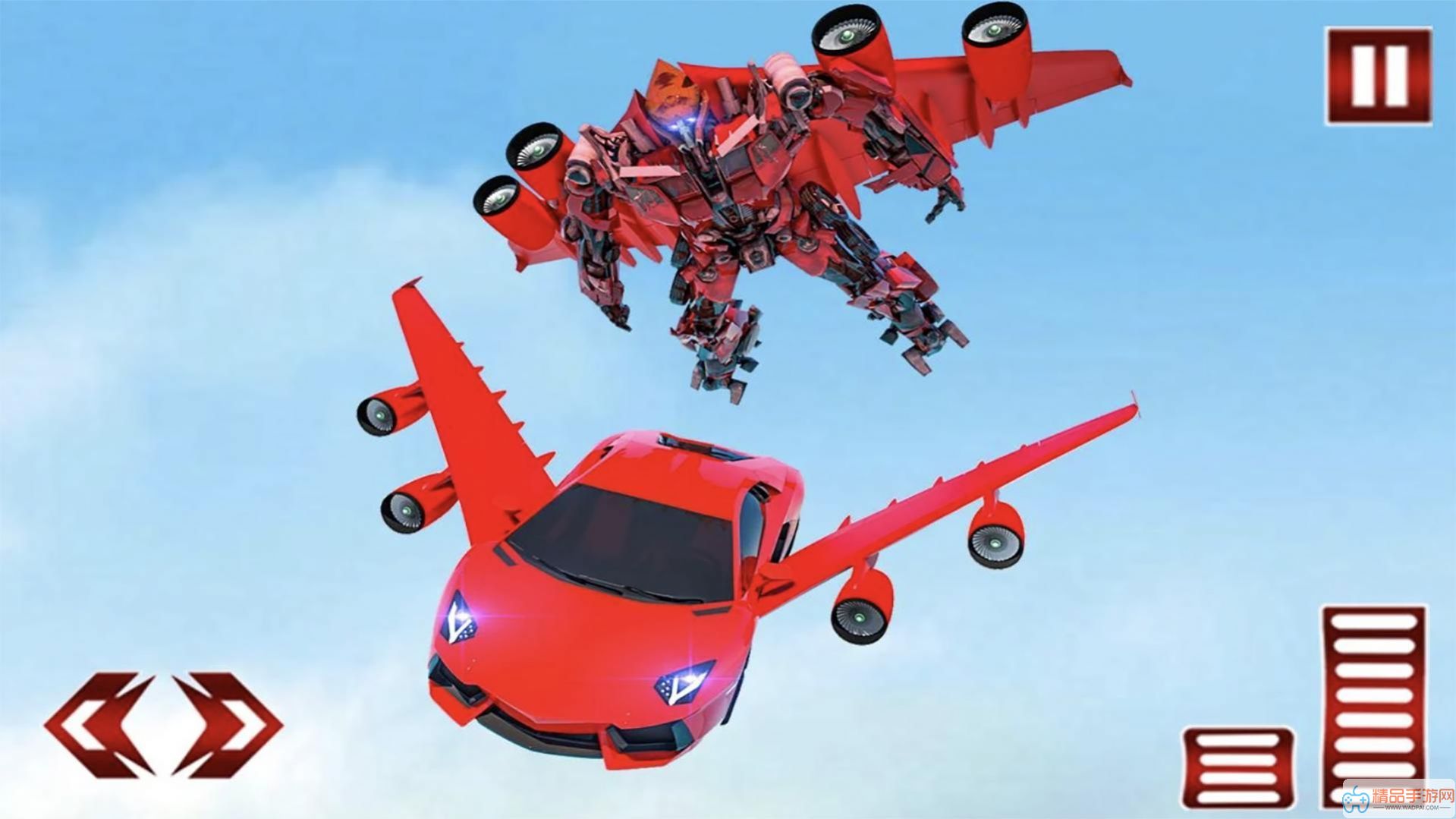飞行汽车超级机器人