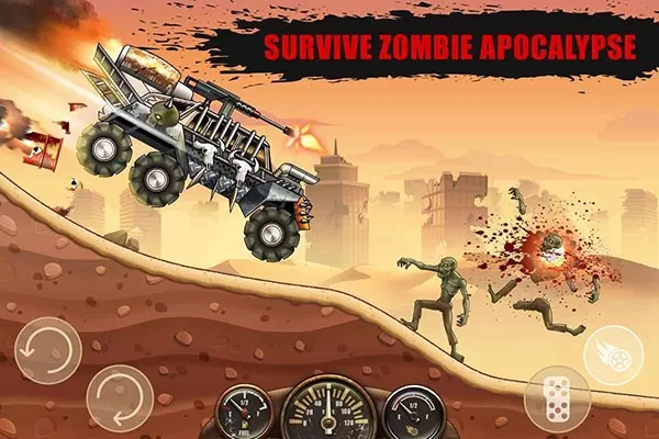 Zombie Hill Racing手机游戏