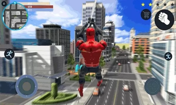 激情冒险蜘蛛绳索英雄城市冒险官方正版